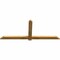Ekena Millwork Eugene Rough Sawn Timber Gable Bracket, Western Red Cedar, 72"W x 30"H x 2"D x 4"F, 10/12 Pitch GBW072X30X0204EUG00RWR - alternate 2